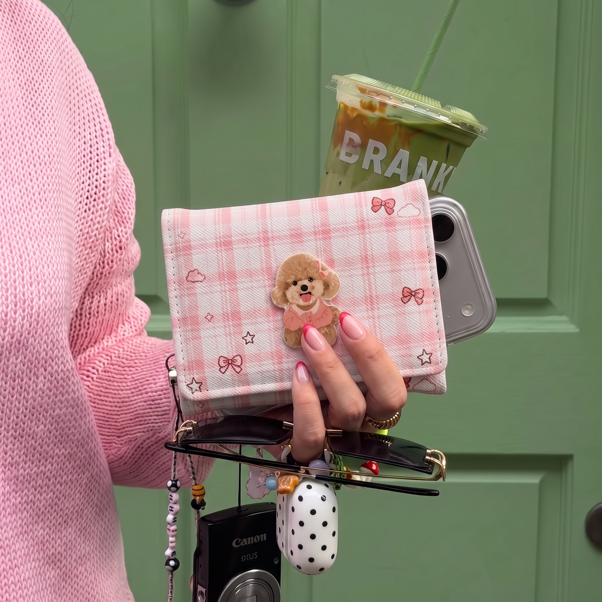 Sweet Blush Pup Wallet