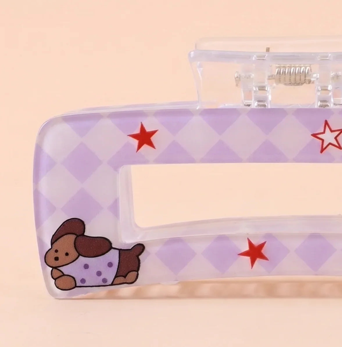 Starry Pup Claw Clip