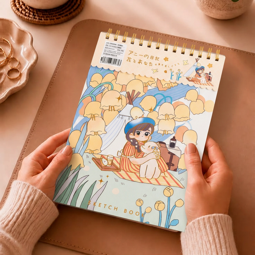 Annie’s Garden Sketch book - Marigold