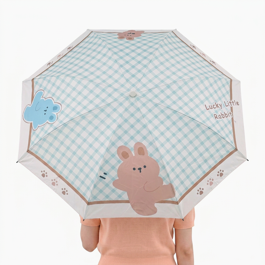 Bunny Garden – Gingham Grove Umbrella