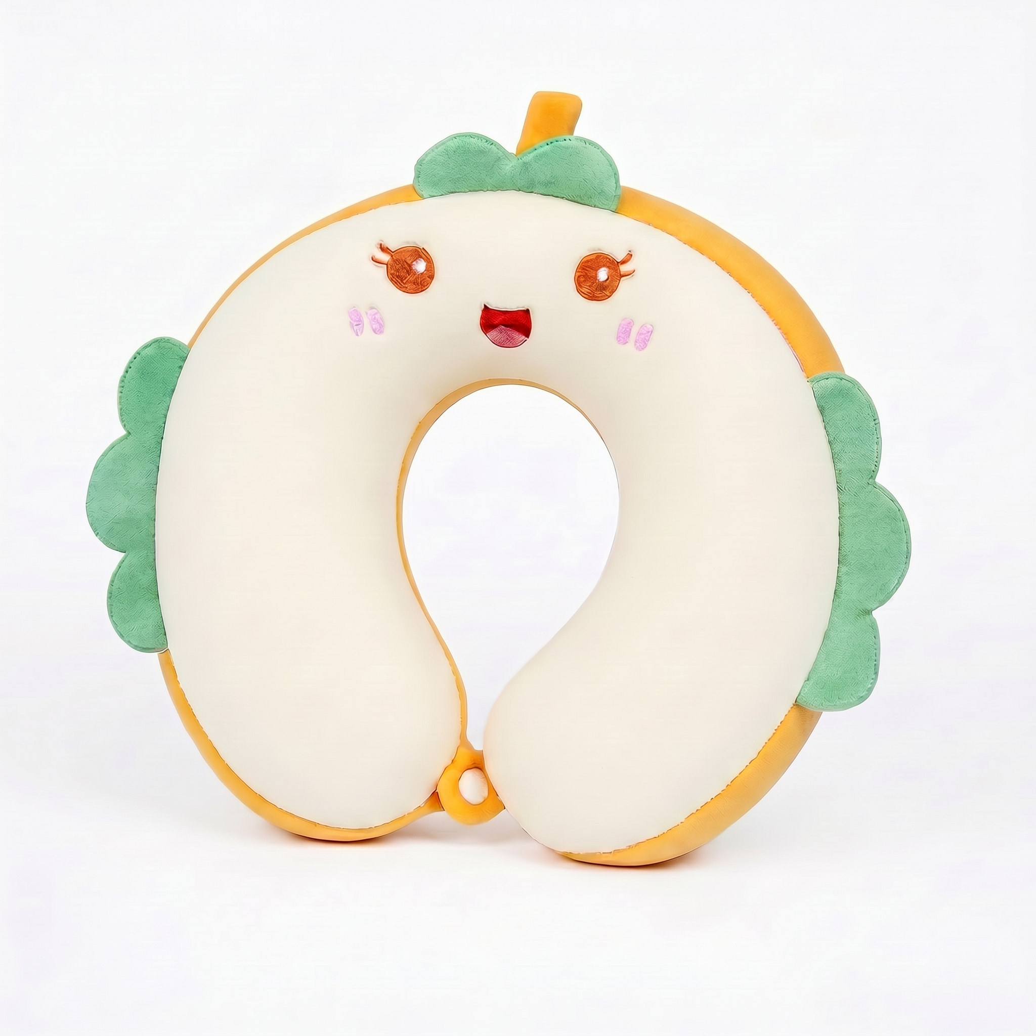 White Toastie Neck Pillow (Memory Foam)