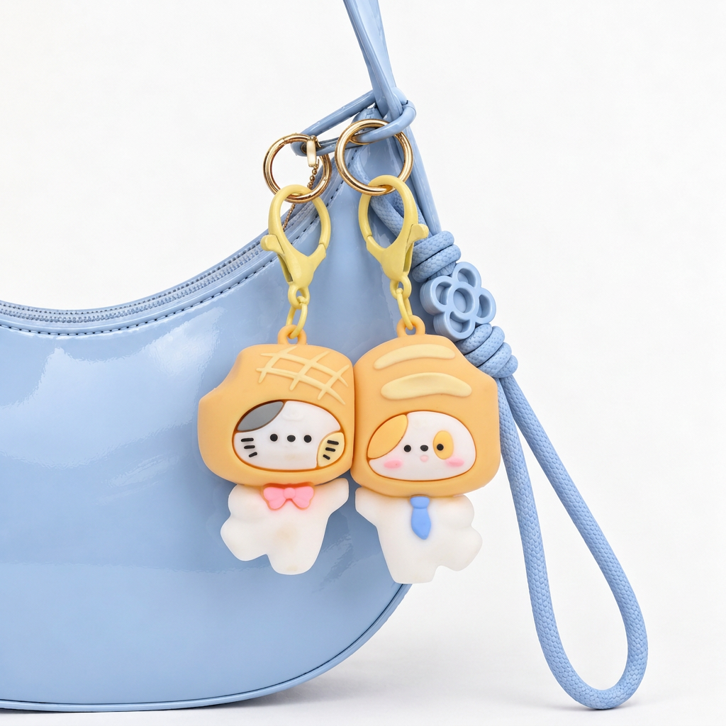 Sunny Snuggle Pals Resin Keyring