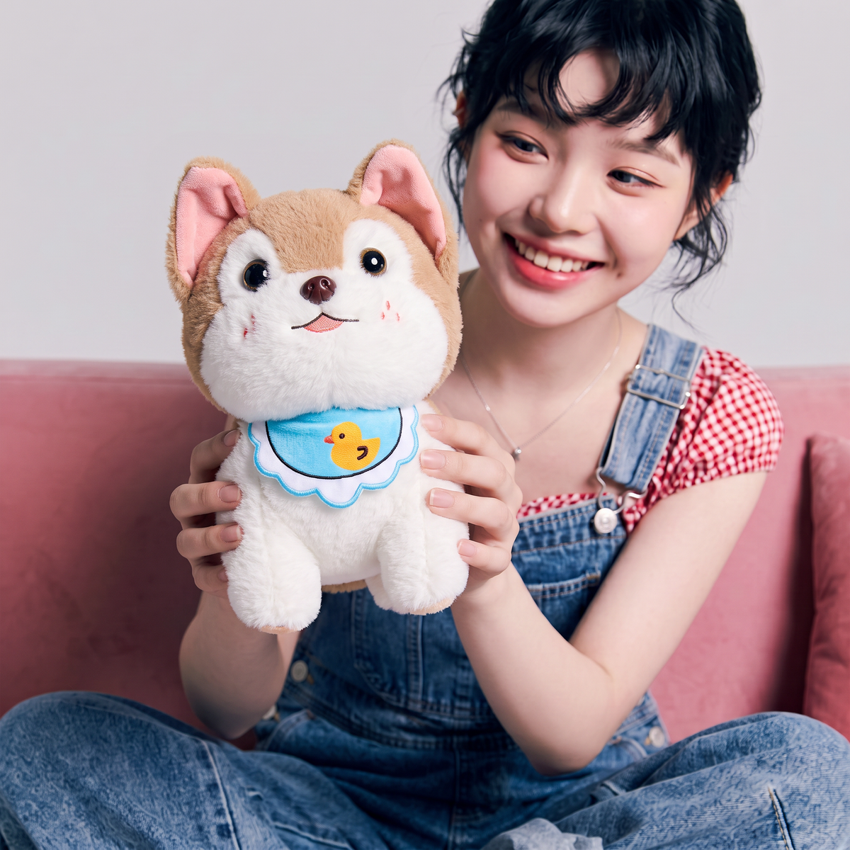 Mochi Paws Plush Toy – Caramel Cream (Small)