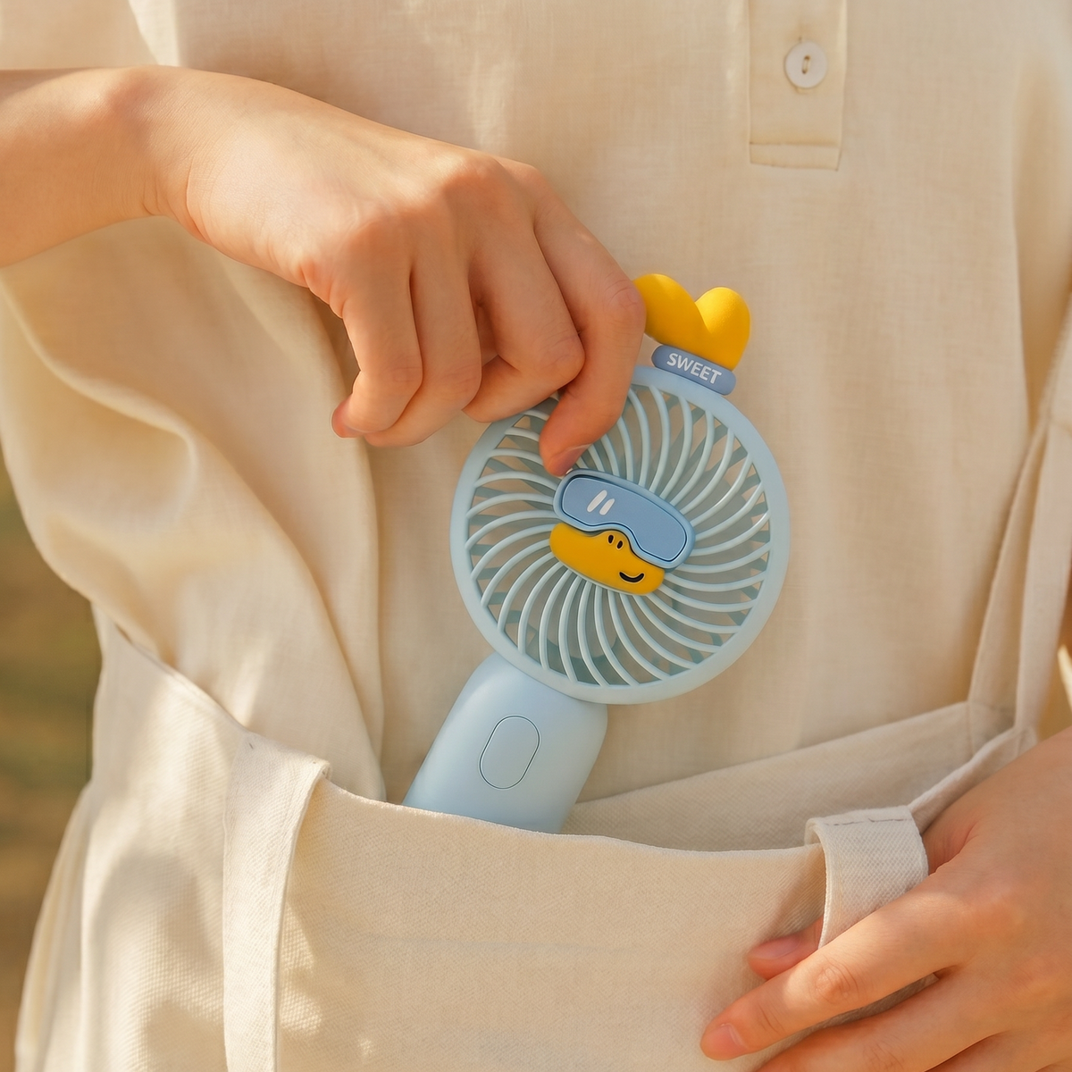 Swimming Duck Portable Fan