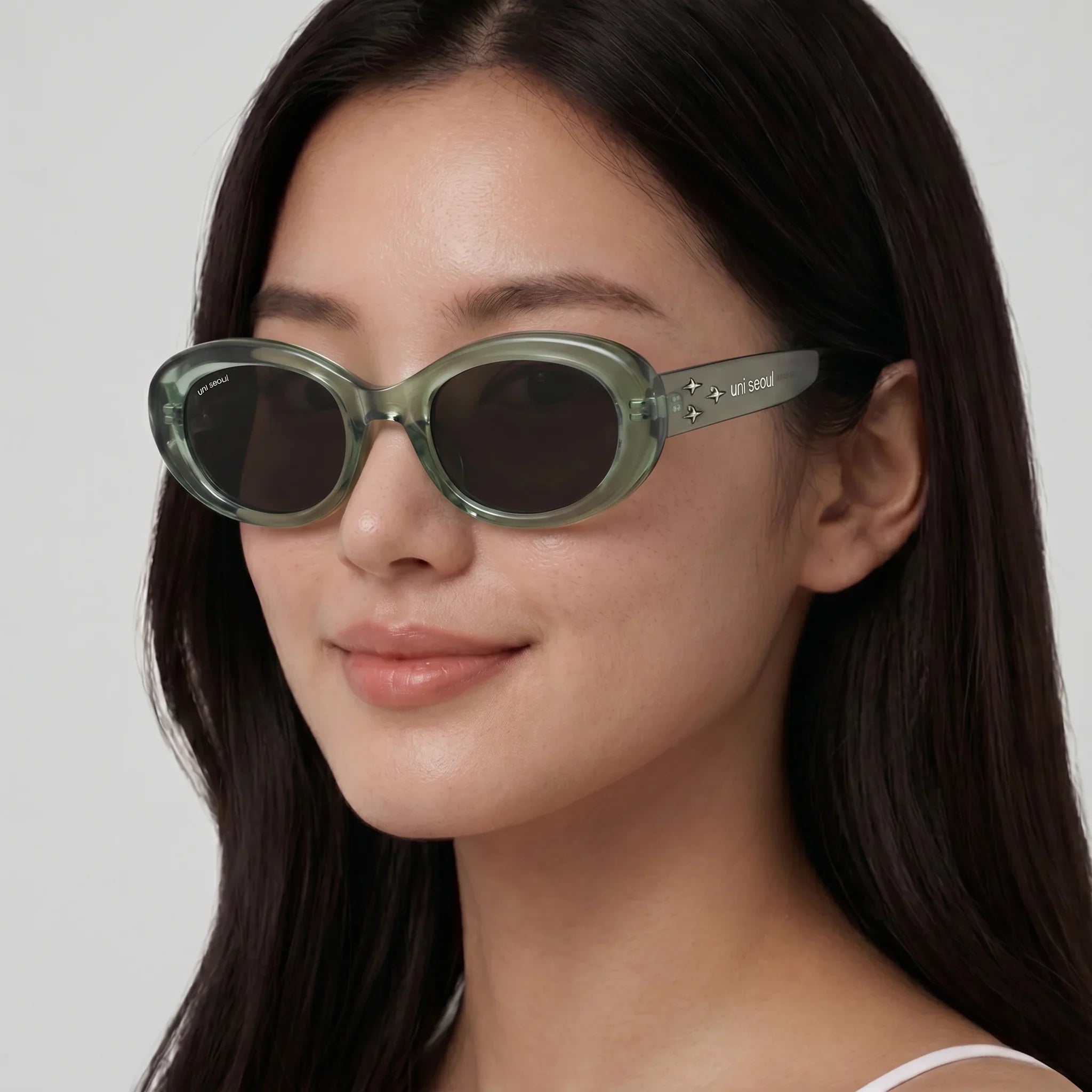Sage Oval Sunglasses