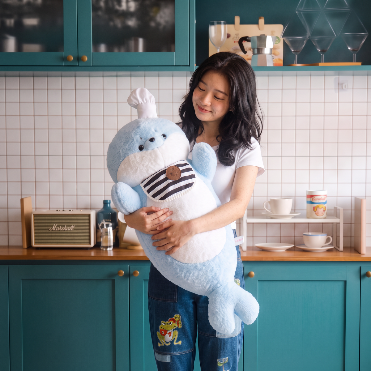 Chef Ollie Plushie -  Blue (Large)