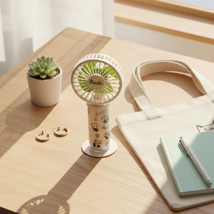 Dancing Panda Portable Fan
