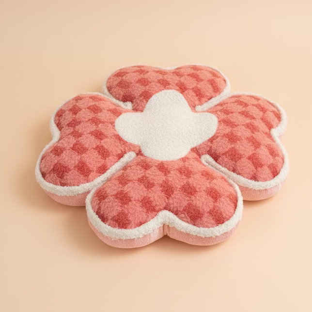 Clover Dream Pillow Pink
