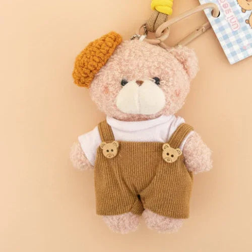 Honey Bloom Teddy Keyring