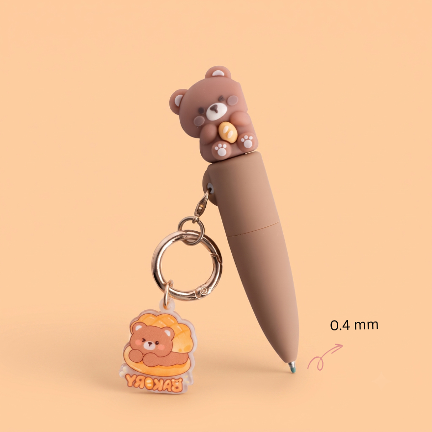 Koala & Monkey Charm Duo - Pen Set