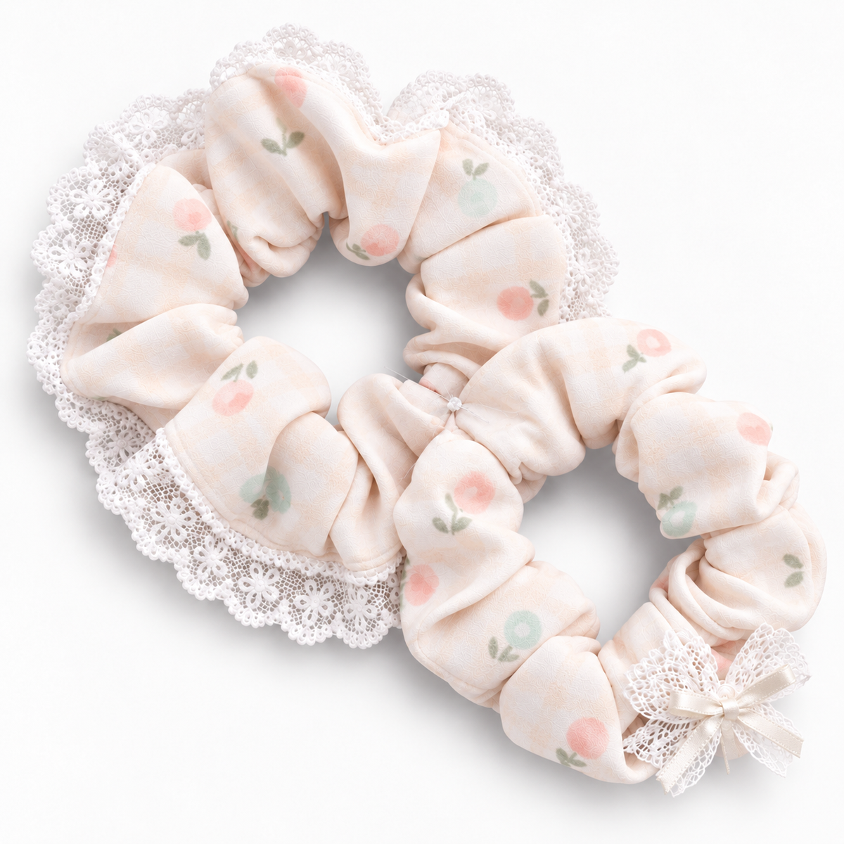 Butter Blossom Scrunchie - Pack of 2