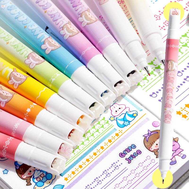 Dual Head Roller Pen Set