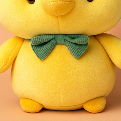 Cute Bow Duck Plush Toy - Small