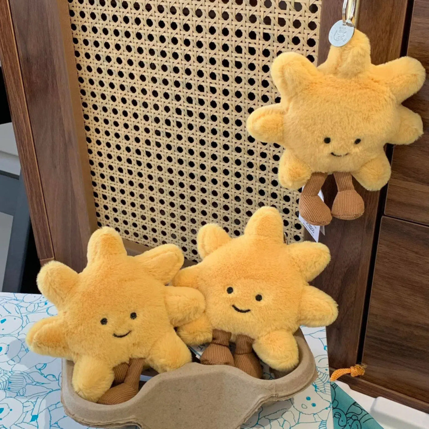 Sunshine Plushie Keyring