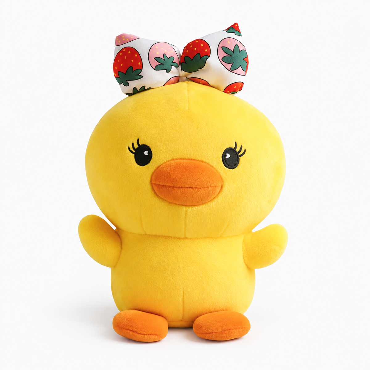 Strawberry Bow Duck - Small