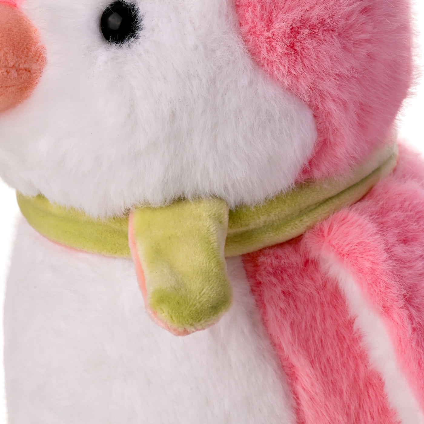 Pink Muffler Penguin Plush Toy