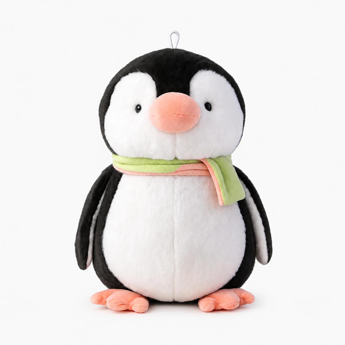 Muffler Penguin Plush Toy black - Small