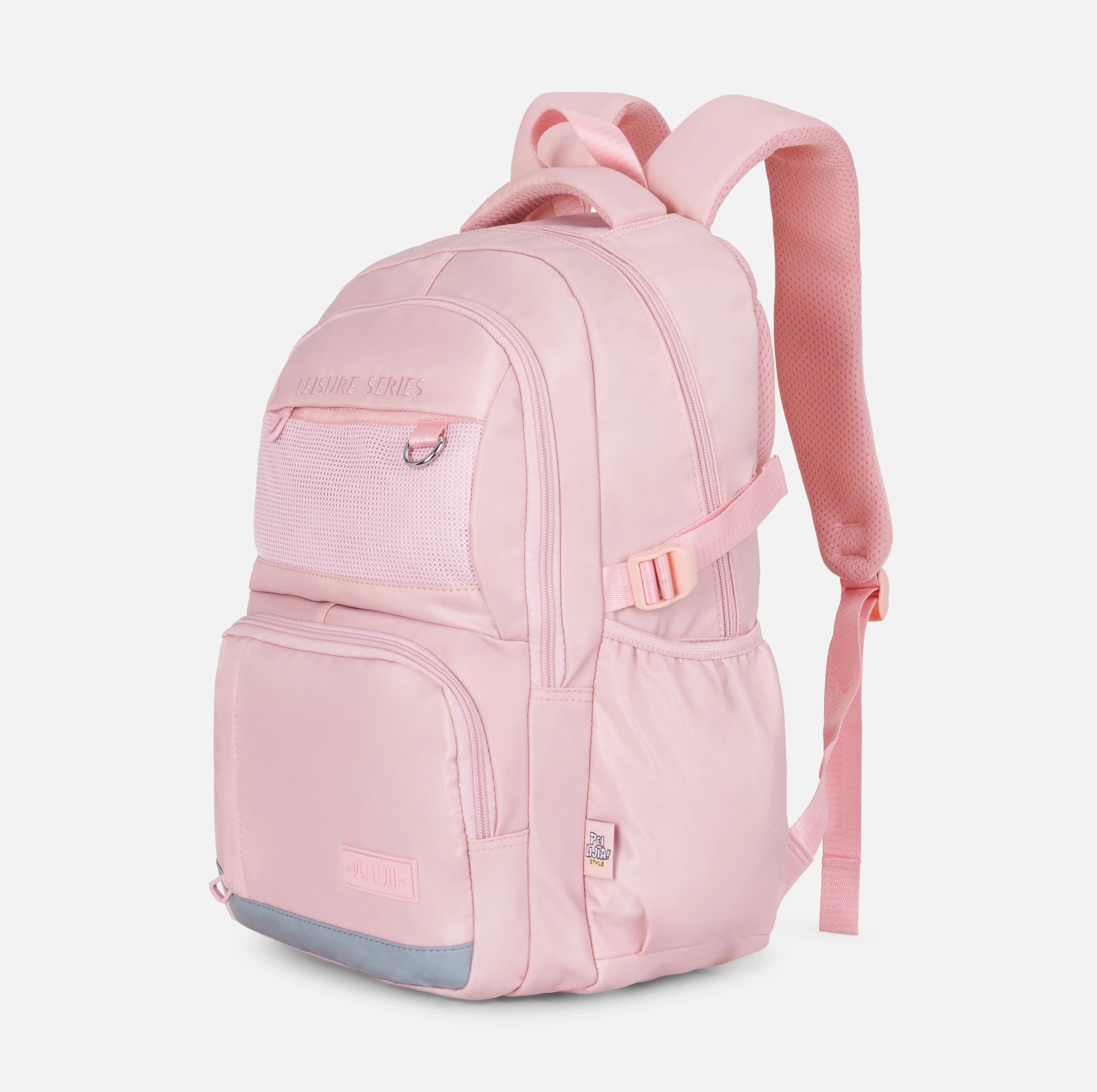 K-Style Large Capacity Waterproof Backpack - Pink
