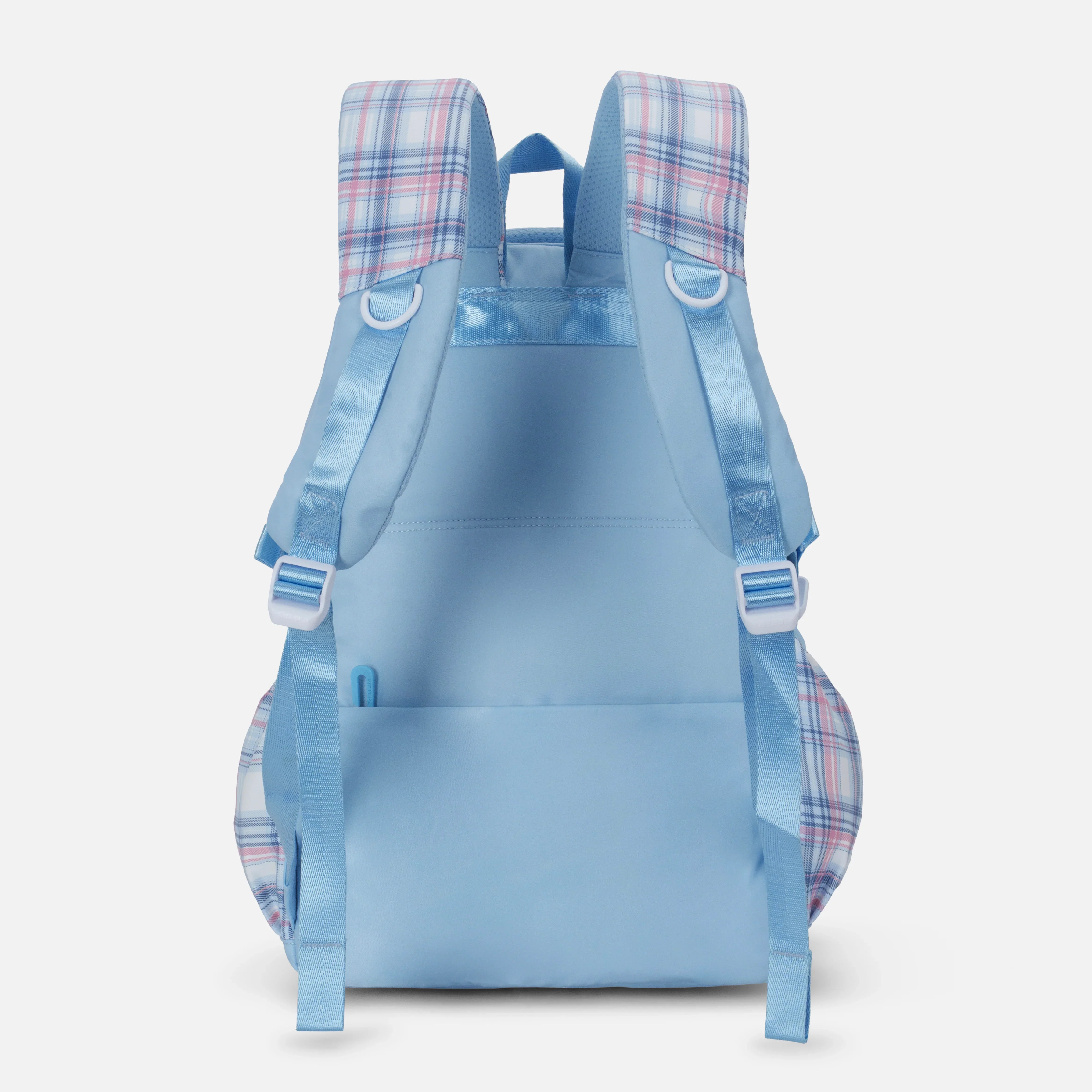 K-Checkered Backpack - Blue