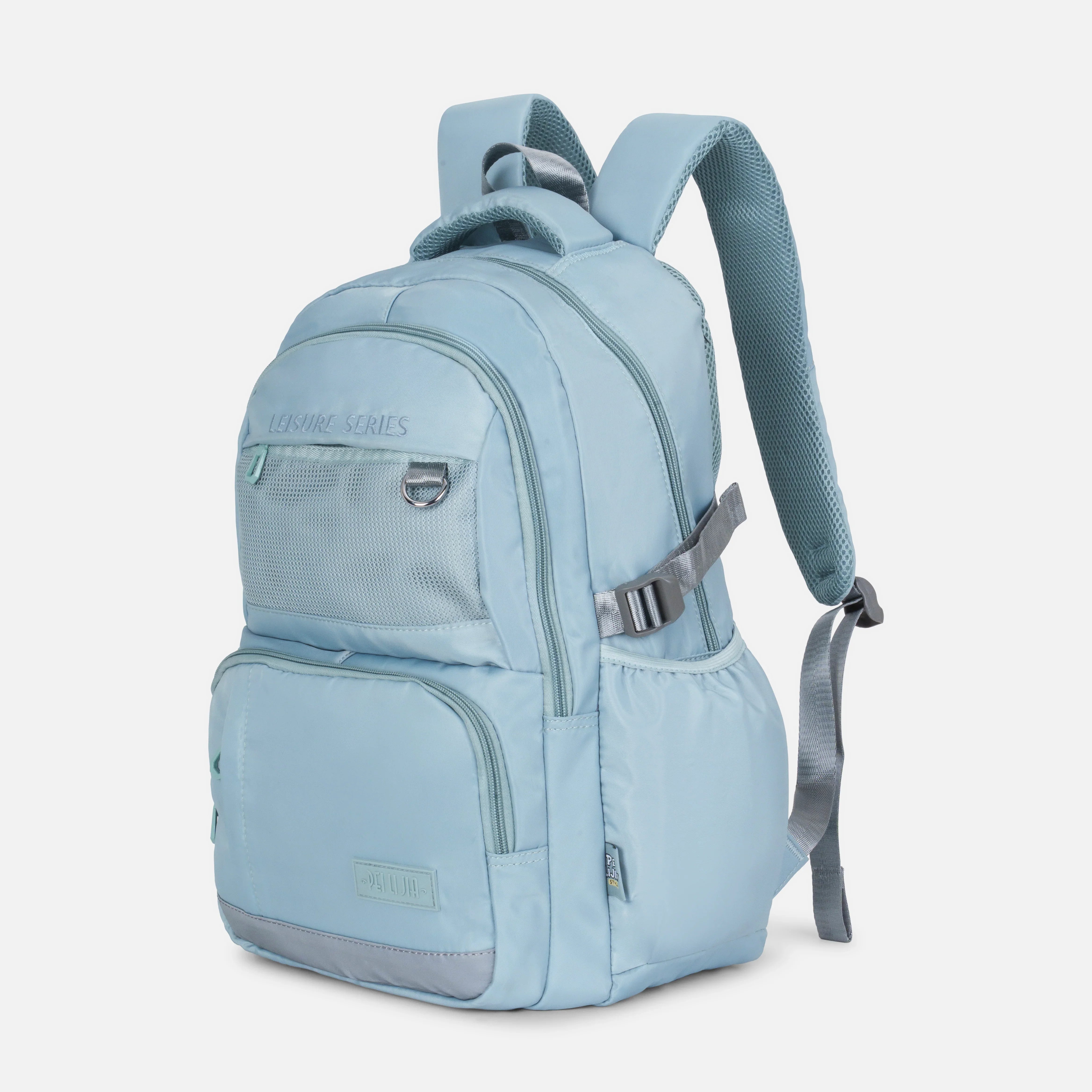 K-Style Large Capacity Waterproof Backpack - Blue