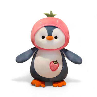 Cute Penguin Plush Toy - Pink