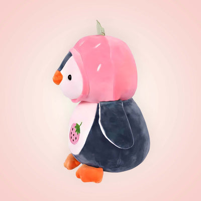 Cute Penguin Plush Toy - Pink