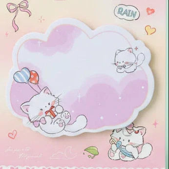 Milu memo Sticky Notes Clouds