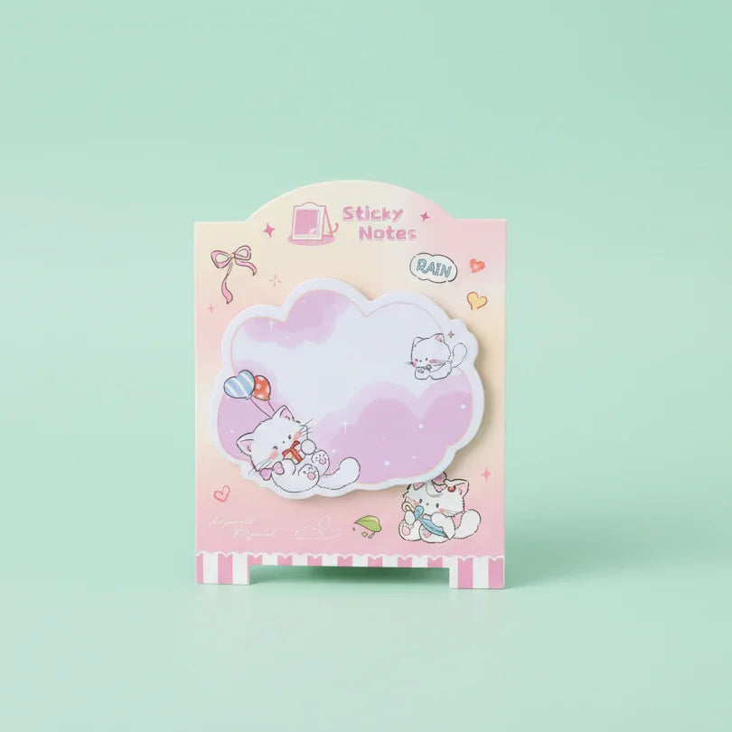 Milu memo Sticky Notes Clouds