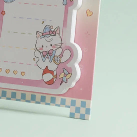 Milu memo Sticky Notes Line Book