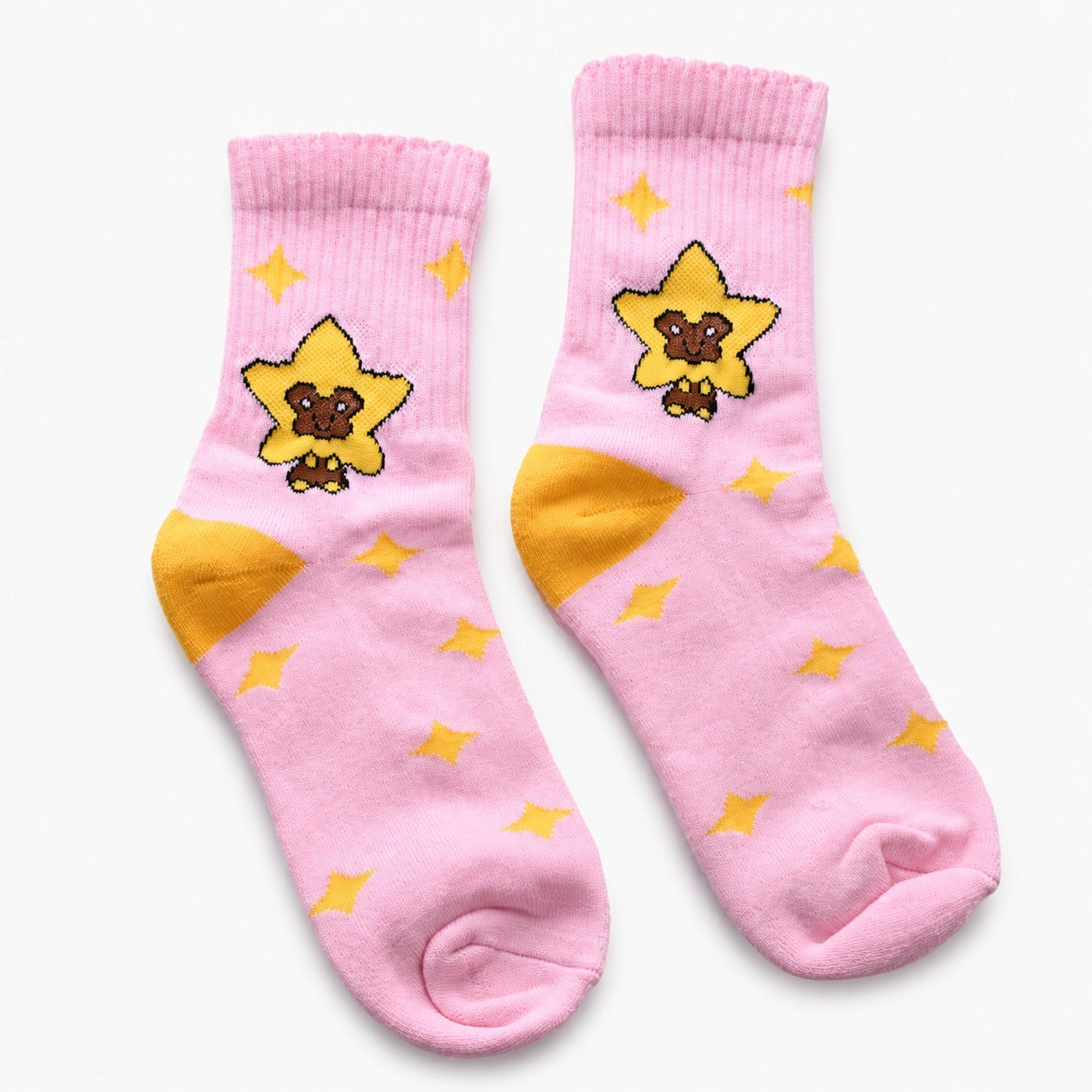 Star Bear Crew Socks