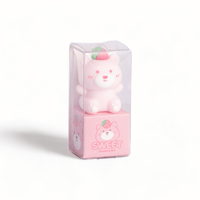 Cute Animal Design Sharpners - Baby Pink Bear