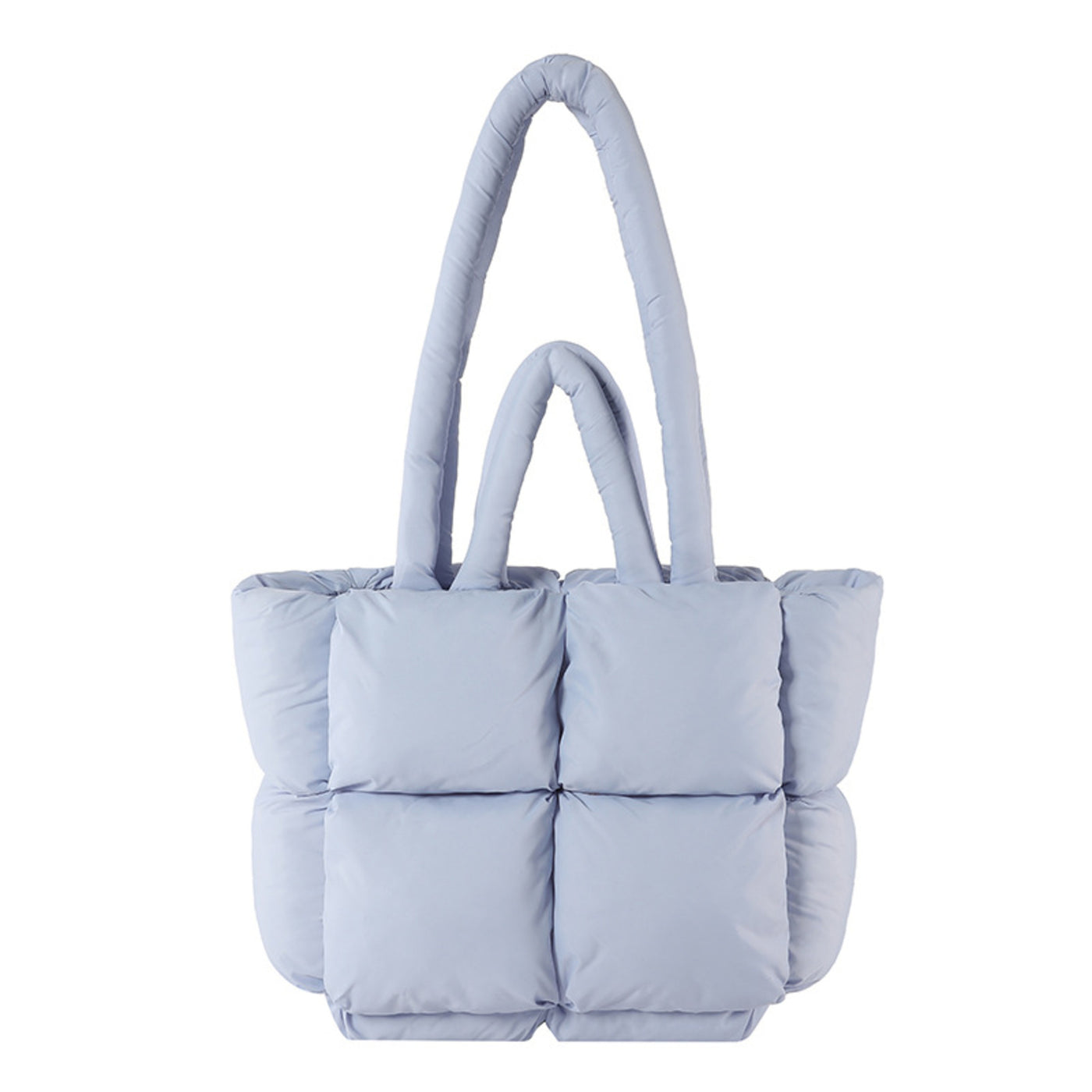 Puffed Tote bag - Blue