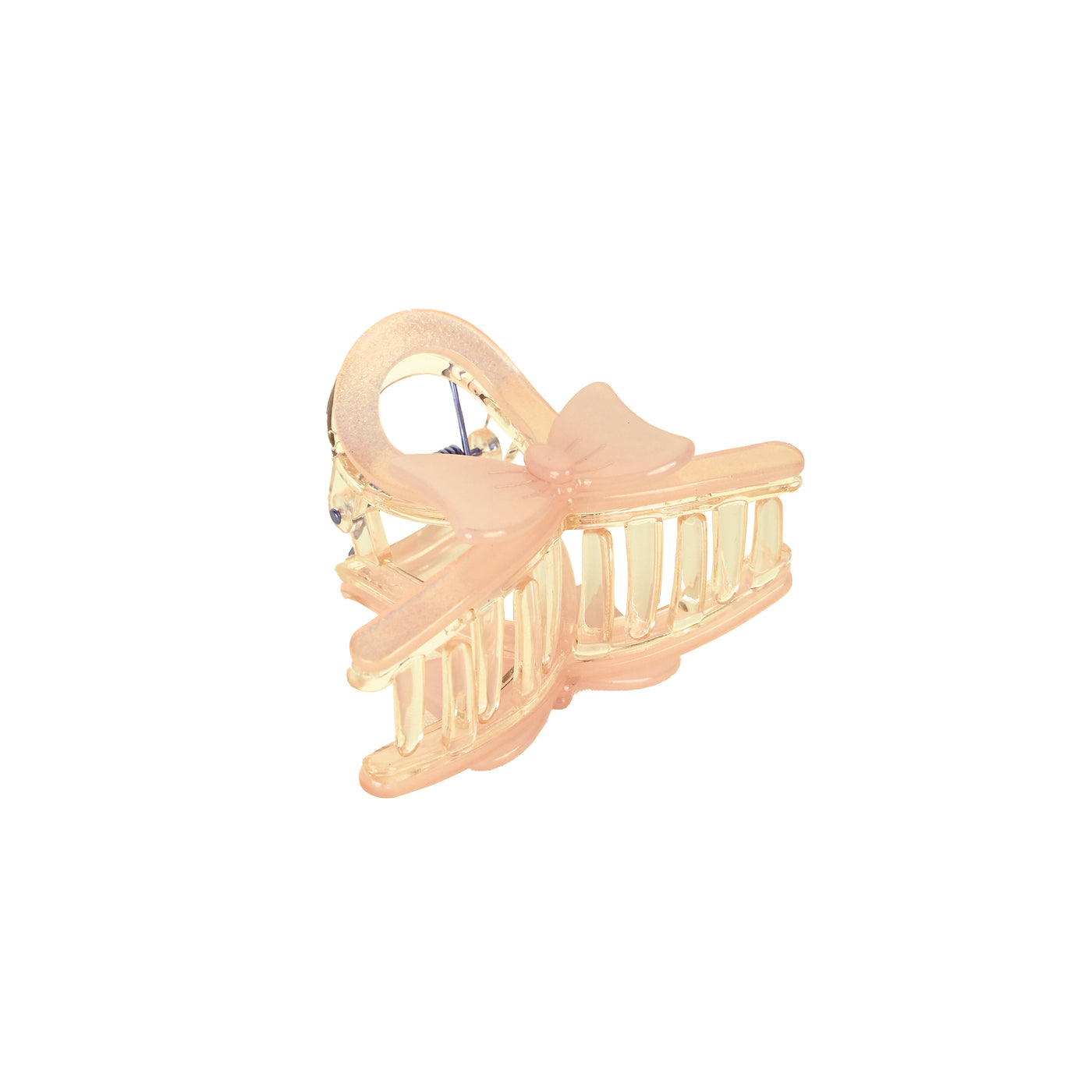 Orange Korean Cute Bow Hair Clutcher