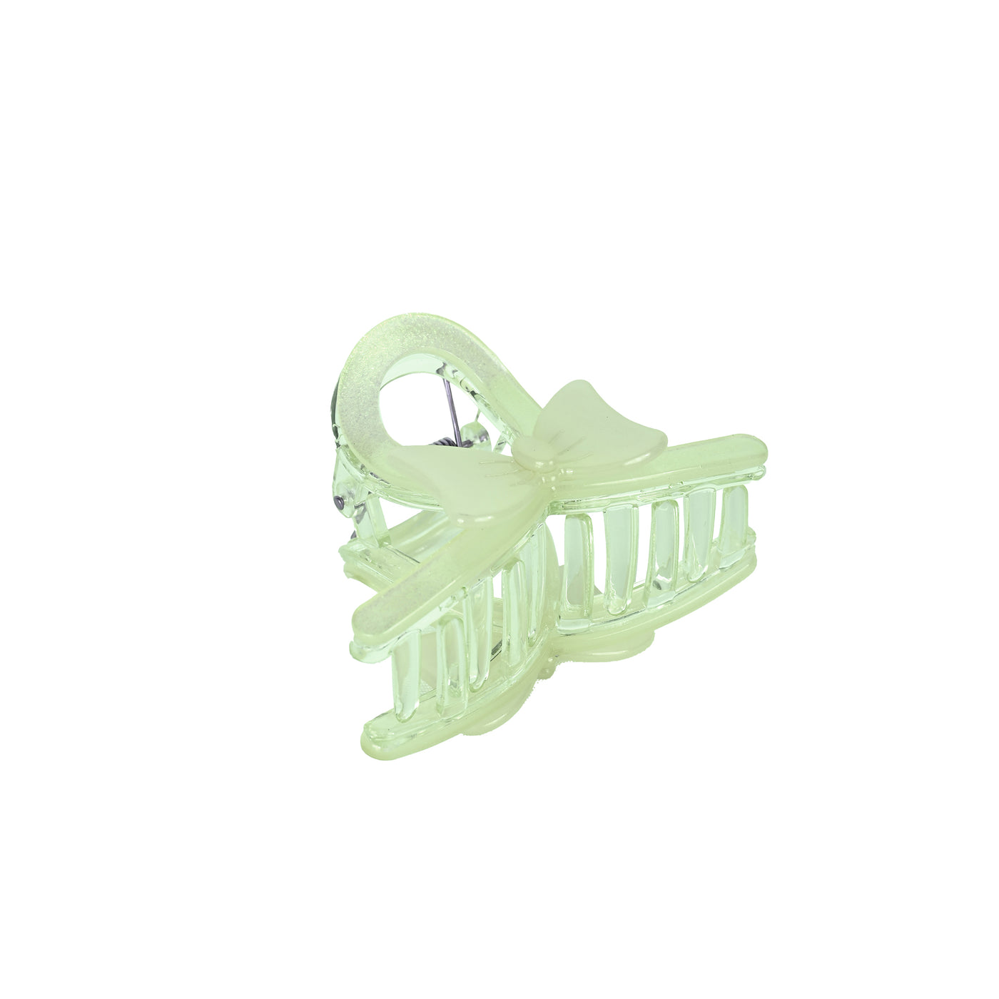 Green Korean Cute Bow Hair Clutcher