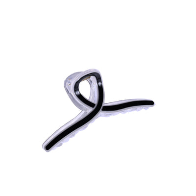 Korean Loop Hair Clutcher - White
