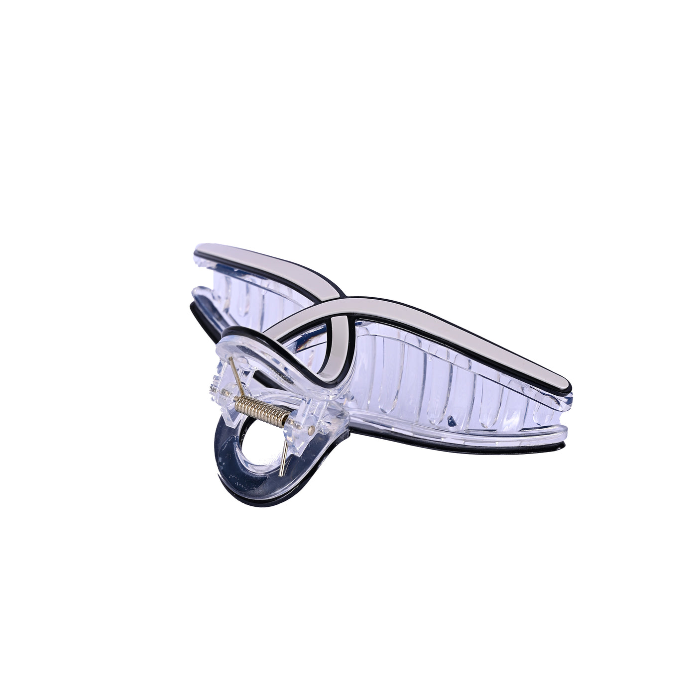 Korean Loop Hair Clutcher - White