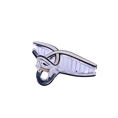 Korean Loop Hair Clutcher - White