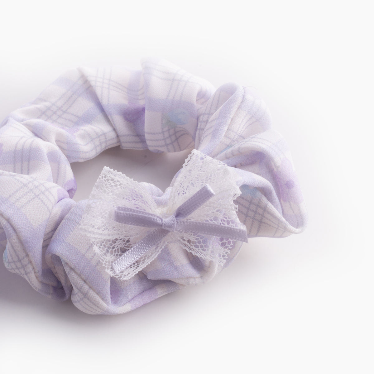 Lilac Blossom Scrunchie - Pack of 2