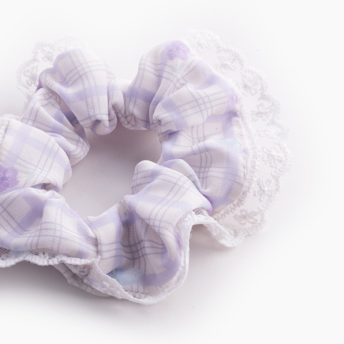 Lilac Blossom Scrunchie - Pack of 2