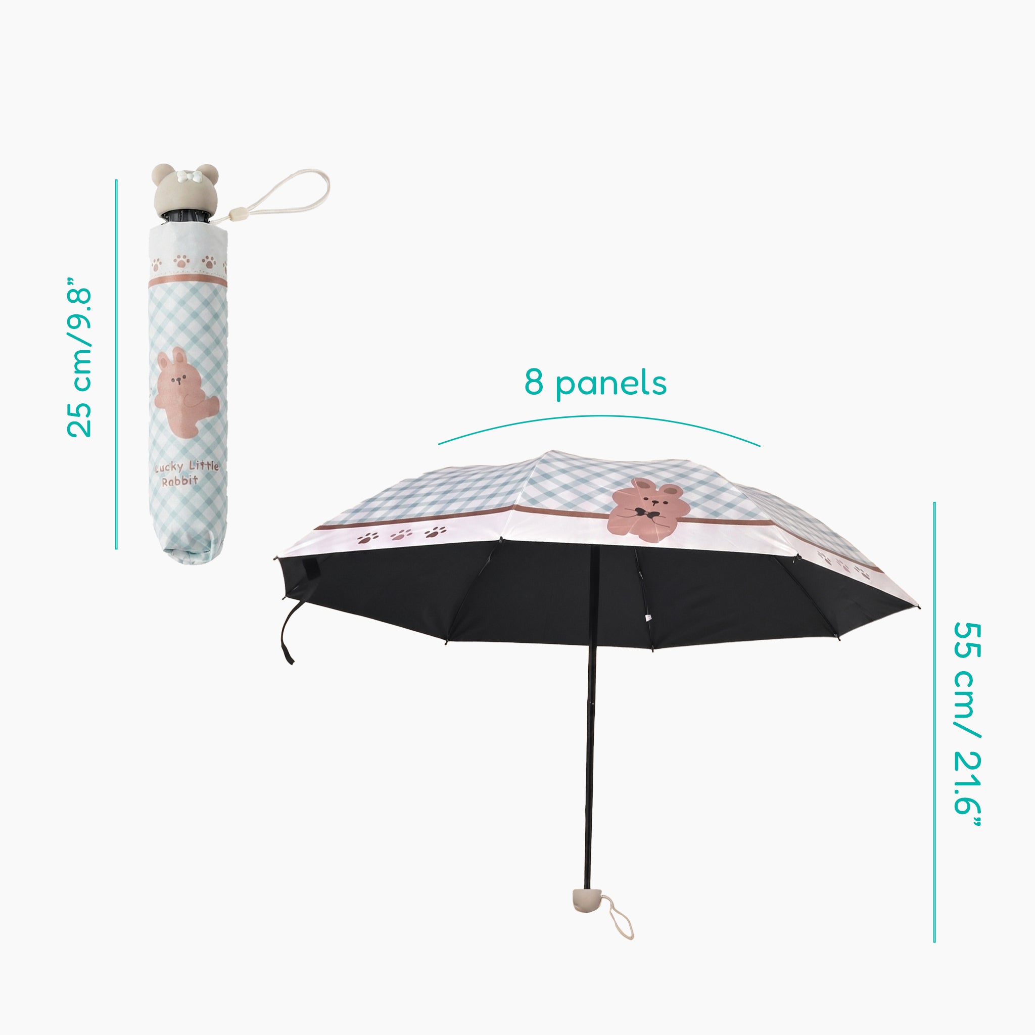 Bunny Garden – Gingham Grove Umbrella