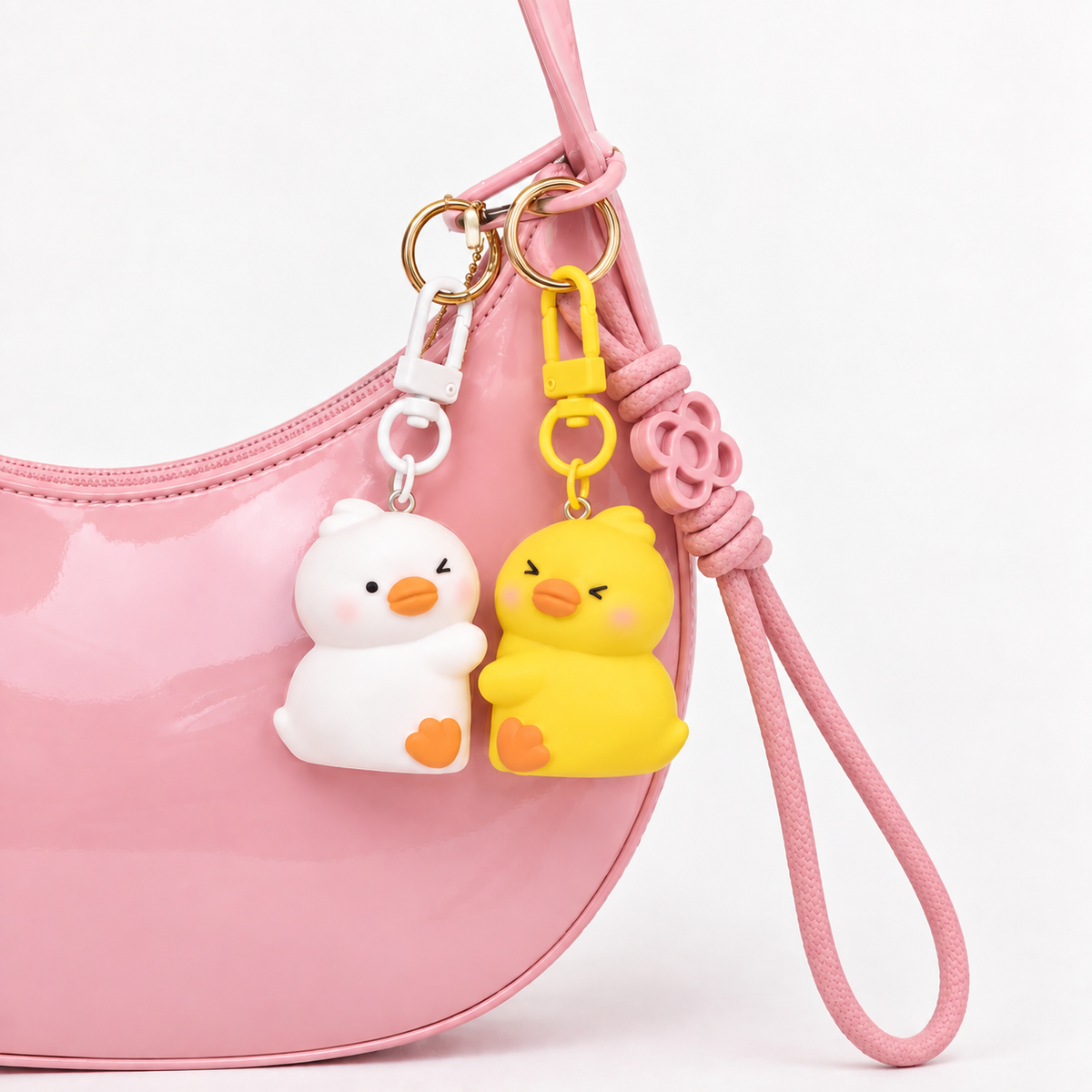 Sunny Duck Bells Resin Keyring