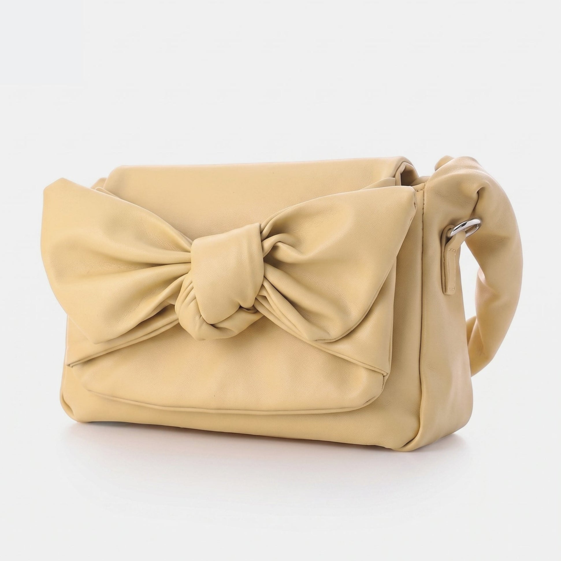 Knot Bow Sling Bag - Yellow