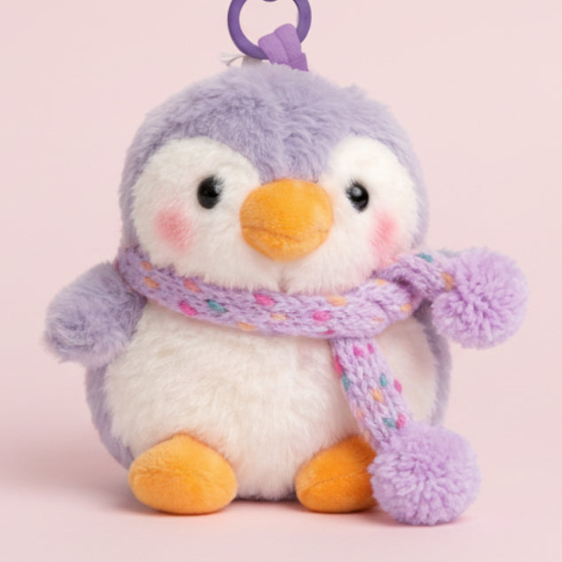 Dodo Plushie Keyring - Lilac