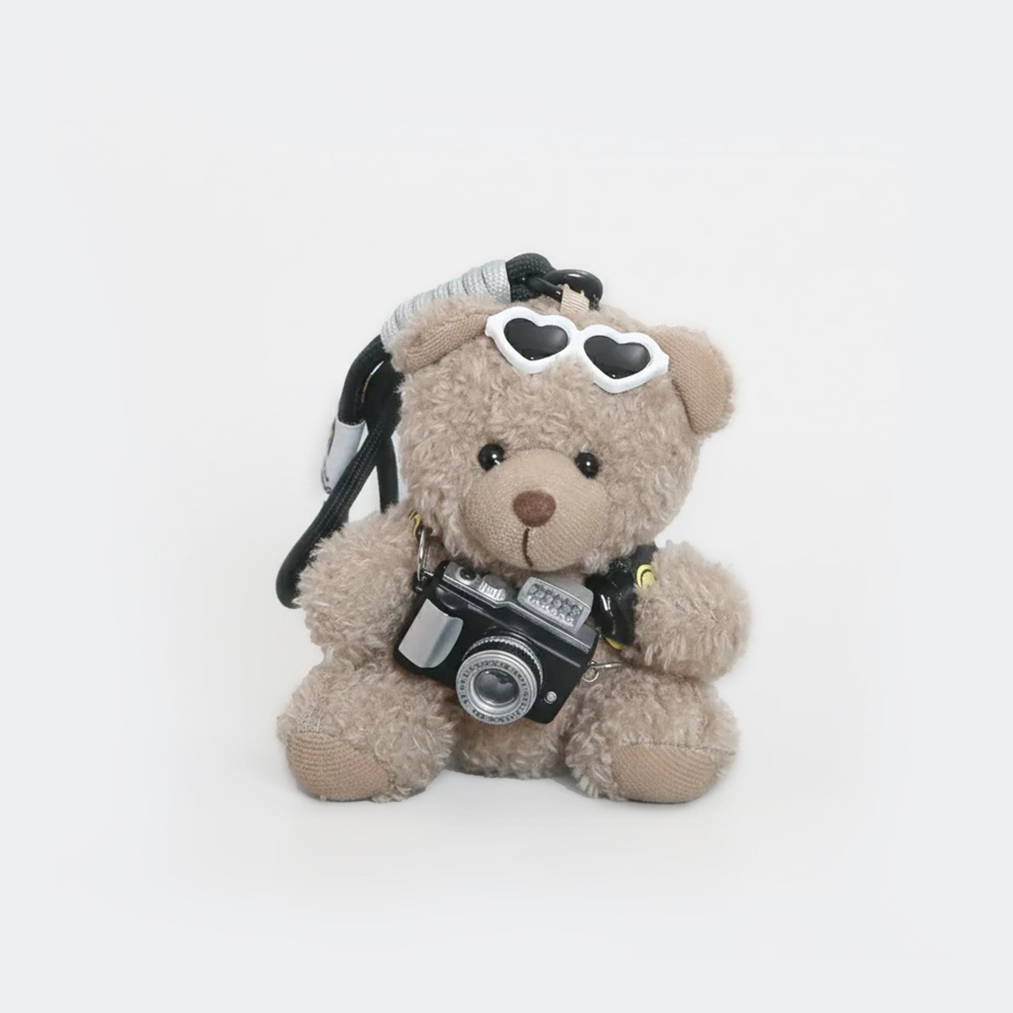 Heart Sunglasses Teddy Plushie Keyring