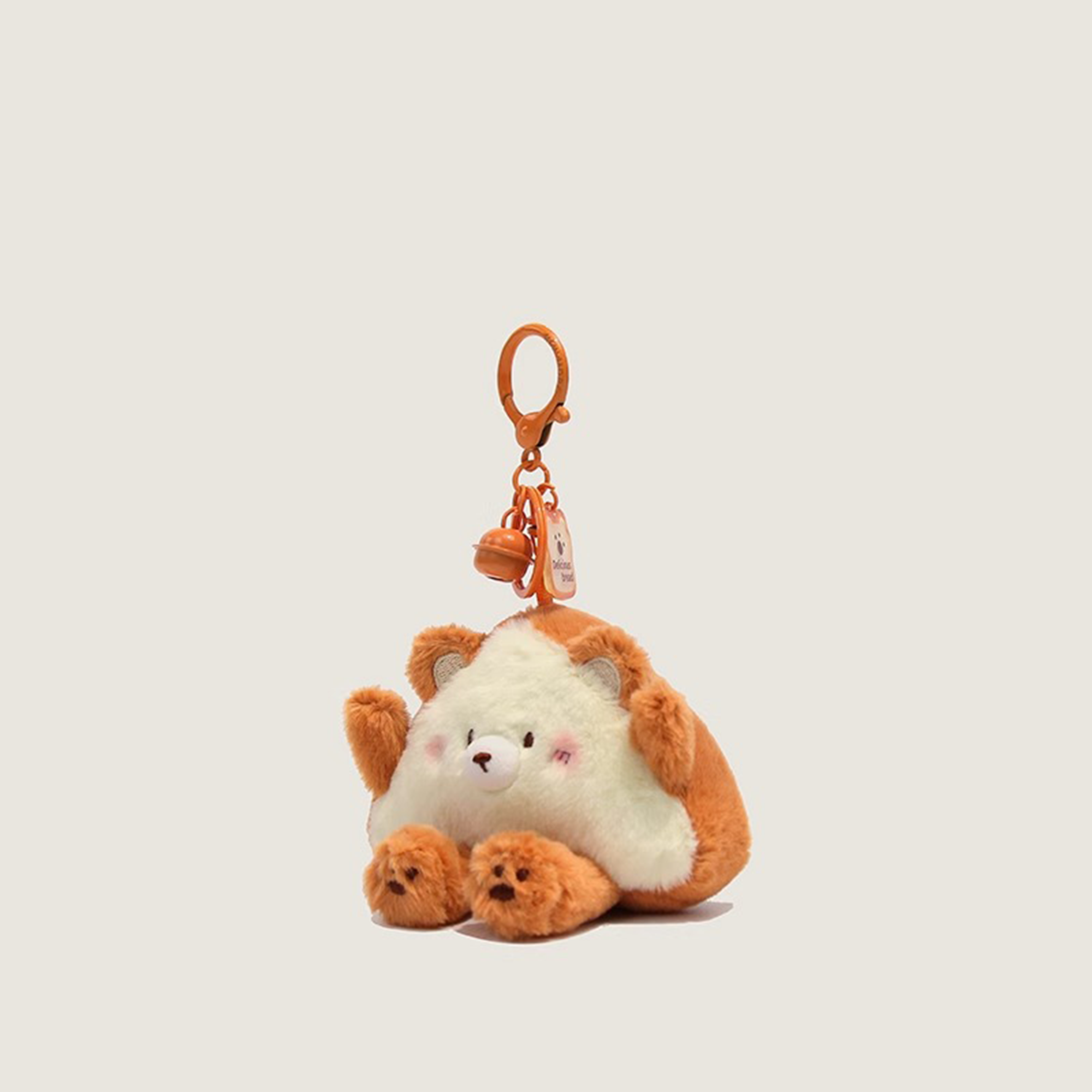 Sandwich Triangle Bread Plushie Keyring