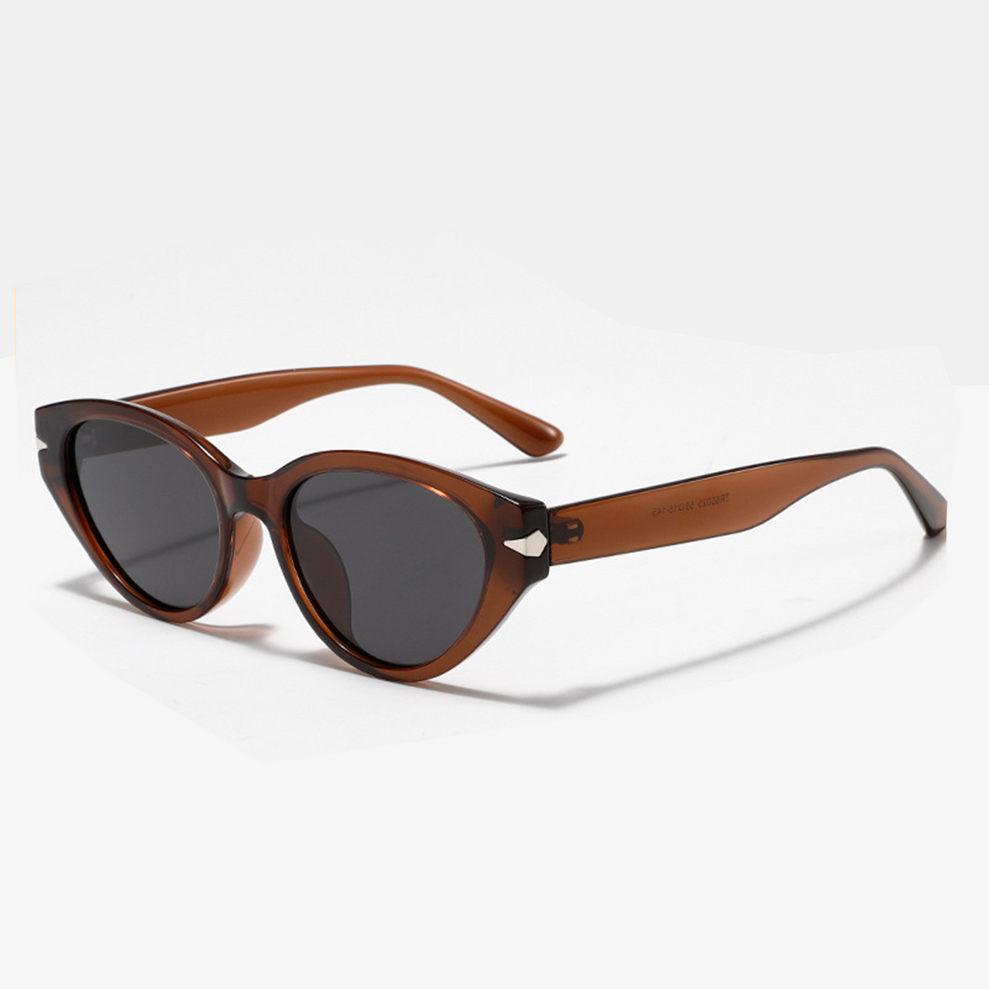 Brown Cat-Eye Sunglasses