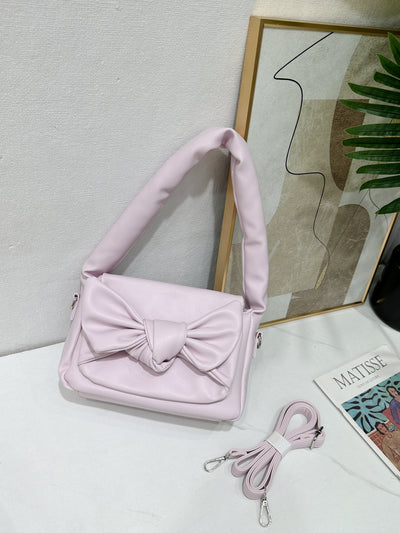 Knot Bow Sling Bag - Lilac