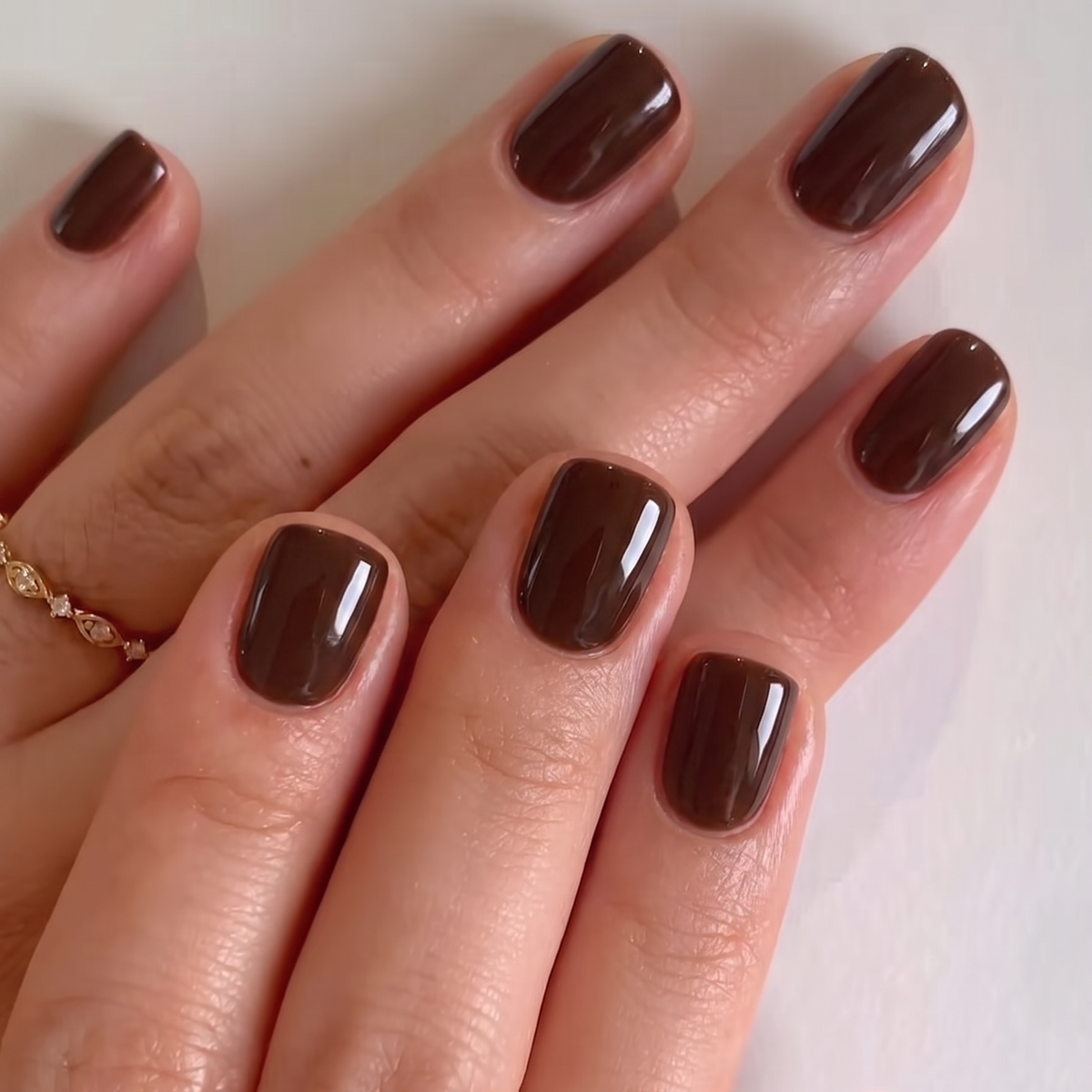 Brunette Brown Nail Polish