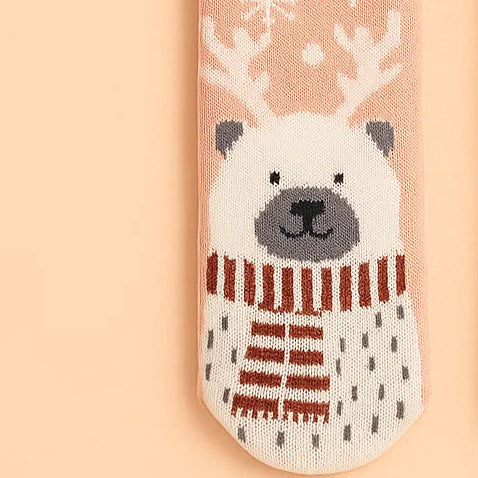 Fuzzy Bear Socks