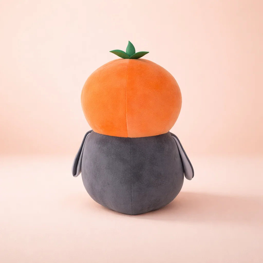 Cute Penguin Plush Toy Orange - Small